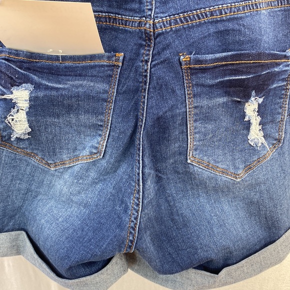 Denim maternity shorts S.O.N.G. Size S, NWT - Picture 11 of 15